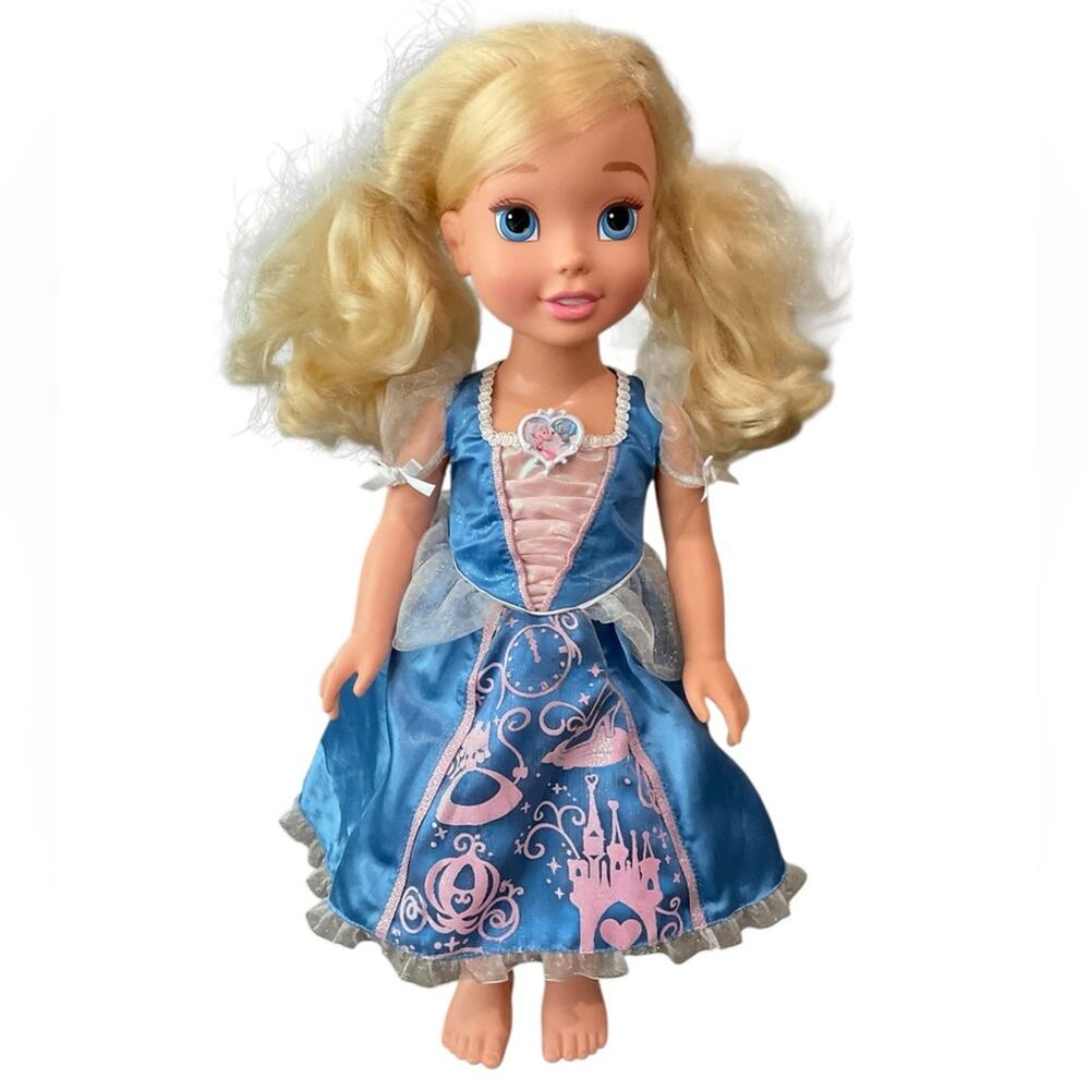 Disney Cinderella Princess Talking Doll Musical Talking Light-up Dress 20" Tall